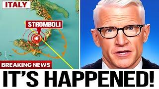 Officials Cant Hide Their SHOCK After Stromboli Volcano Cracked Open...