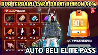 WOW BUG CARA DAPAT DISKON 90 % AUTO BELI ELITE PASS BURUAN SEBELUM DIFIX GARENA