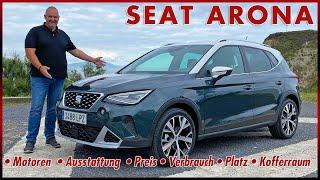 Seat Arona 2022 - Das Facelift des City SUV im Test  Preis Motor Platz Verbrauch Review Neu Deutsch