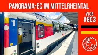 Im Panorama-EC durch das Mittelrheintal  TripReport 1. Klasse  Vlog 803