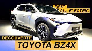 TOYOTA BZ4X  A bord de la toute première Toyota 100% électrique et son double la Subaru Solterra