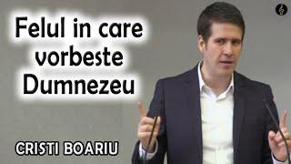 Cristi Boariu - Felul in care vorbeste Dumnezeu  PREDICA