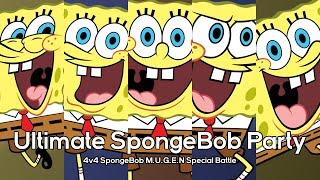 M.U.G.E.N Battle Ultimate SpongeBobs Party