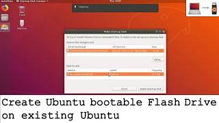 Ubuntu Linux Bootable Flash Drive on Ubuntu