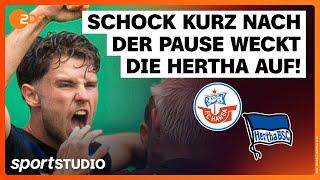 F.C. Hansa Rostock – Hertha BSC  DFB-Pokal 202425 1. Runde  sportstudio