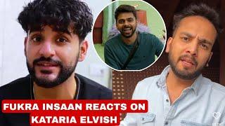 Fukra insaan reply to Elvish Yadav on love kataria entry and Roasting on triggered insaan