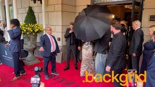 Kim Kardashian exits the The Ritz-Carlton Hotel for The 2024 Met Gala in New York NY