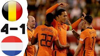 Belgium vs Netherlands 1-4 Extended Highlights & All Goals - UEFA Nations League 2022