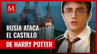 Rusia bombardea el ‘castillo de Harry Potter’ en Odessa Ucrania