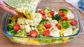 I make this vegetable casserole every weekend Delicious broccoli and cauliflower recipe