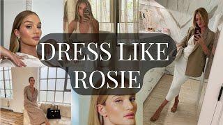 DRESS LIKE ROSIE HUNTINGTON-WHITELEY l Top items you have in your closet to dress like Rosie