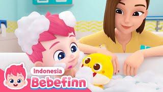 Lagu Mandi  Bath Song  Lagu Anak  Bebefinn Bahasa Indonesia