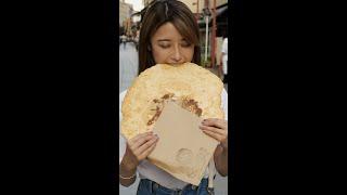 Squashed Octopus Giant Frisbee Crackers in Tokyo  #shorts