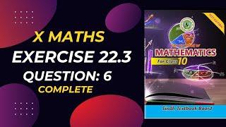 Exercise 22.3 Question 6  Arithmetic mean Geometric Mean Harmonic Mean Median & Mode  Class 10