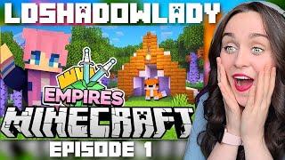 FIRST Time Reacting To Empires SMP  I absolutely LOVE it  LDShadowLady Empires SMP Episode 1