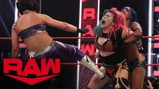 Asuka & Shayna Baszler vs. Sasha Banks & Bayley Raw Aug. 17 2020