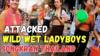 THAI LADYBOYS ATTACK ME - Worlds LARGEST Water Fight 2023 