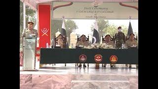 General Nadeem Raza installed as the Second Colonel in Chief of the Sind Regiment