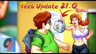 SUMMERTIME SAGA Tech Update V21.0  REMAKE  REMASTER  Review 