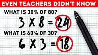 10 Math Tricks School Didnt Teach You But Should Have
