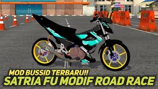 REVIEW  MOTOR SATRIA FU MODIFIKASI ROAD RACE - MOD BUSSID TERBARU