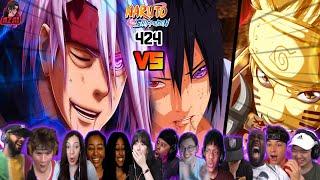 NarutoSasuke VS Madara UchihaNaruto Shippuden Episode 424 REACTION MASHUP