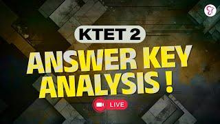 KTET 2 ANSWER KEY ANALYSIS  KTET EXAM 2024