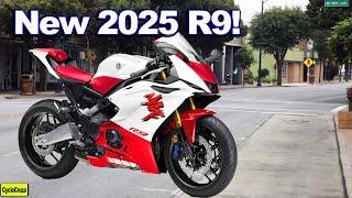 NEW 2025 Yamaha R9 -  Better Than R1?