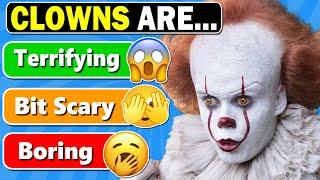 Tier List Fears  What scares you? 🫣