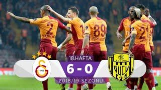 Galatasaray 6-0 MKE Ankaragücü  18. Hafta - 201819