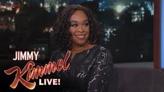 Shonda Rhimes Was Scared of Jimmy Kimmel Live