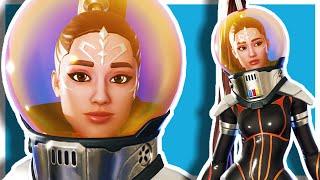 PS5 Fortnite Spacefarer Ariana Grande Orange Style No Commentary