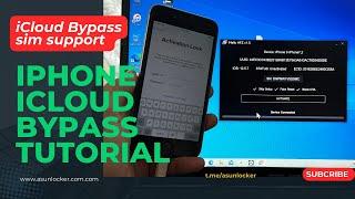 iCloud bypass iPhone 6 sim support windows tool or mac tool