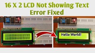 LCD I2C Display Not Displaying Text? Heres How to Fix It