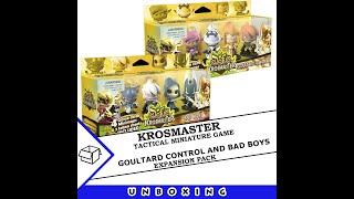 Krosmaster Arena Goultard Control and Bad Boys figures packs