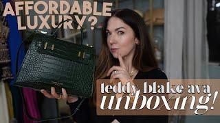 Is TEDDY BLAKE Worth It? Ava 11in Unboxing + Review  Luxury Handbag Unboxing