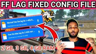 free fire lag fix config file  ff lag fix config file  free fire max lag fix config file today