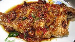 Fried Fish With Tamarind - Khmer Cooking Food At Home - Asian Food Cooking