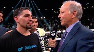 Danny Garcia opens up about struggles outside of boxing  Garcia vs Benavidez Post Fight Interview