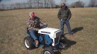 Classic FORD Garden Tractor A 1967 Ford 120 Enjoyed By A Maryland Grandfather And His Grandson