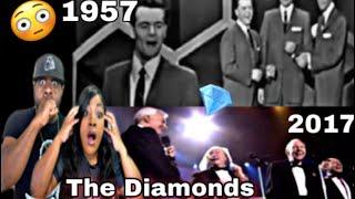 OMG THEY STILL SOUND THE SAME AFTER ALL THESE YEARS THE DIAMONDS - LITTLE DARLIN  REACTION