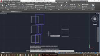 How to Stretch Multiple Object in Autocad- Stretch Multiple Object Autocad in Hindi