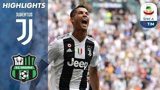 Juventus 2-1 Sassuolo  Ronaldo Scores First Juventus Goals  Serie A