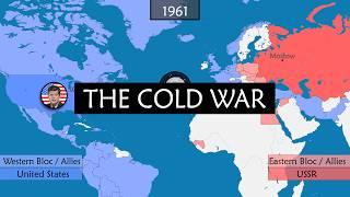 The Cold War - Summary on a Map long version