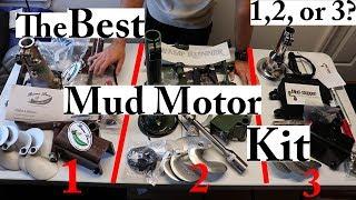 Beaver Dam Swamp Runner or Mud Skipper? Which is the BEST Long Tail Mud Motor kit?