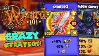 Wizard101 Level 170 Fire PvP INSANE Shrike REINFORCE Strategy