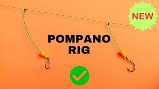 How to Tie A Pompano Rig for Saltwater Fishing  Surf Fishing Rigs