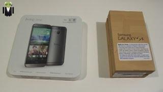 UnBoxing - HTC One M8 vs Samsung Galaxy S5