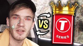 T-SERIES IS CATCHING UP.. PewDiePie vs T-Series