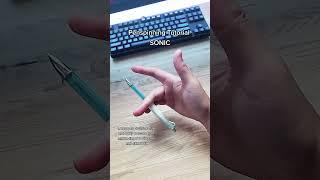 Learn the Sonic pen spinning trick Easy ️ #shorts